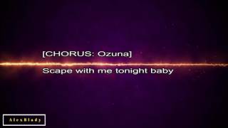 Escápate conmigo English Lyrics Wisin feat Ozuna [upl. by Law]