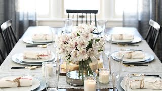 Entertaining with a Casual Elegant Dinner Party [upl. by Felten]