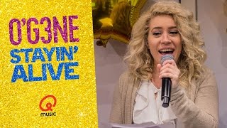 OG3NE  Stayin Alive live bij Qmusic [upl. by Reece]