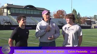 Williams College Football Show  102824 Week 7 [upl. by Ahsinut]