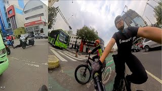 En bicicleta por la CDMX Bicicleta eléctrica 2024 [upl. by Karlotta]