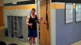 LifelineUSA Jungle Gym XT Demonstration row using a door [upl. by Blackmun]