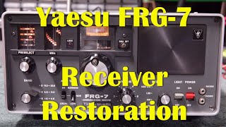 Yaesu FRG7 Communications Receiver Restoration  Part 2 [upl. by Occor]