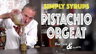 How to make Pistachio Orgeat Syrup [upl. by Annoya105]