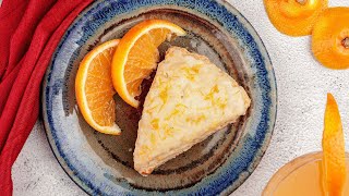 Glazed Orange Scones  Panera Bread Copycat Recipe [upl. by Ailices]