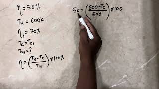 27 A carnot engine with efficiency 50 takes heat from a source at 600 K To increase the efficien [upl. by Gulick]