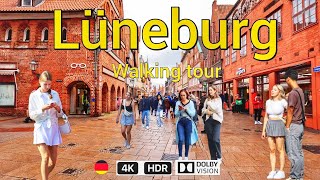 lüneburg a beautiful city in Germany walking tour 4k HDR [upl. by Aneehsat]