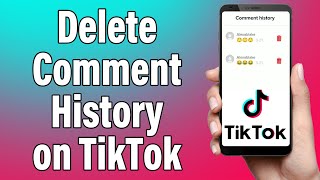 How to Delete Comment History on TikTok 2023 [upl. by Abehs]