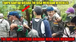 BER5ITEG4NG DENGAN POL1SI TNI LANGSUNG MEREDAM AM4RAH HERCULES INILAH KEHEBATAN SEBENARNYA TNI [upl. by Annahsad]