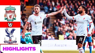 Crystal Palace vs Liverpool 01 Highlights  Premier League  liverpool vs palace  palace LFC [upl. by Cho]