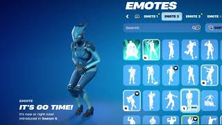 Fortnite LYNX EMOTE  LYNX Its Go Time Fortnite EMOTE [upl. by Colburn873]