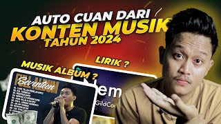 Update Baru  3 Jenis Channel MUSIK yang 100 LOLOS MONET 2024 di Youtube [upl. by Trebla]