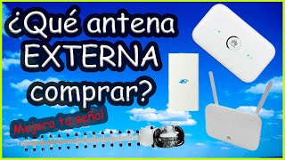 Recomendación antenas externas  MEJORA tu señal 4g [upl. by Iborian744]