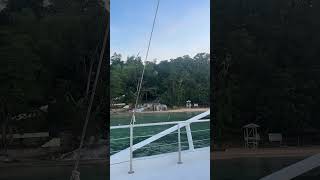 Catamaran views 🥲 catamarans jamaica travelvlog couplegoals travelcouple ochoriosjamaica [upl. by Krebs572]