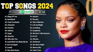 Rihanna Taylor Swift Bruno Mars Ariana Grande Sia Miley Cyrus Harry Styles  Top Music 2024 [upl. by Napoleon]