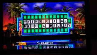 Wheel of Fortune mispronounces Achilles loses 1 million [upl. by Fredric]