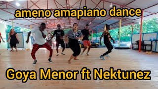 AMENO AMAPIANO Goya Menor FtNektunez Dance choreography ameno goyamenor nektunez amapiano [upl. by Leblanc]