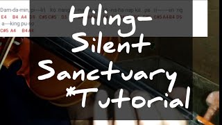 Hiling Silent Sanctuary Violin Tutorial KeyNote Guidelines [upl. by Kitarp]