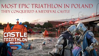 Castle Triathlon Malbork 2022  Most Epic Triathlon in Poland [upl. by Alekim]