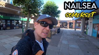 Nailsea town centre walk  Seeing for the first time [upl. by Ehcnalb]