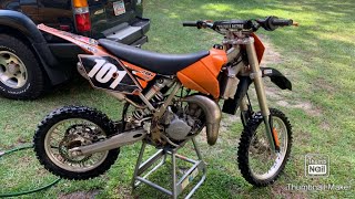 The Craziest KTM Deal Ever KTM 85SX Rebuild Part 1 [upl. by Ahsilek]