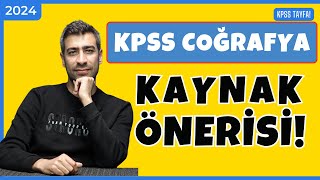 2024 KPSS Coğrafya Kaynak Önerileri kaynaköneri [upl. by Gregson]