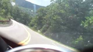 2006 Suzuki GS500F on touge uphill mountain pass [upl. by Ynnol423]