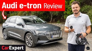 Audi etron quattro review 2021 Is 2600kg 5700lbs too much for an EV SUV [upl. by Aynwad]