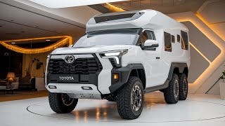 New Experience Unmatched Luxury in Toyota’s 6x6 OffRoad Camperquotfirst lookquot [upl. by Hamil]