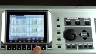 Roland Fantom X to Fantom S  Midi Patch Control [upl. by Sucramrej]