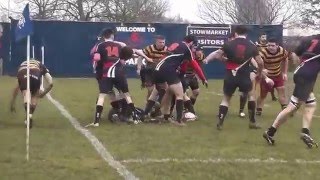 Stowmarket v Southwold Suffolk Cup Semi final 12 03 16 [upl. by Demaria354]