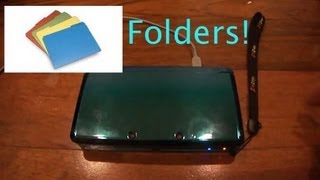 How to create folders on the 3DS home screen [upl. by Norrie926]