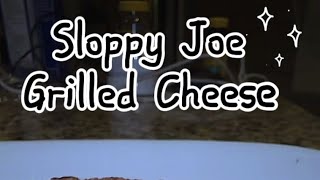 Sloppy Joe Grilled Cheese [upl. by Storfer]