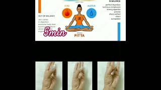 unlock harmony with mudra to balance vata pitta kapha shorts youtubeshort [upl. by Ednil394]