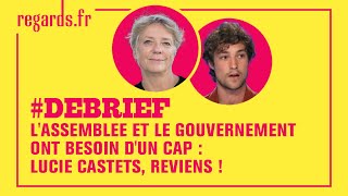 LAssemblée et le gouvernement ont besoin dun cap  Lucie Castets reviens [upl. by Einna]