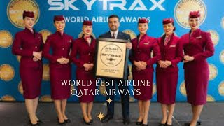 Qatar Airways worlds best airlines Award 2024 [upl. by Isle]