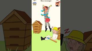 Bee revenge  mpossible Date 🤣 Trick Riddles 😭😂shorts gameplay subscribe animação [upl. by Sivle324]