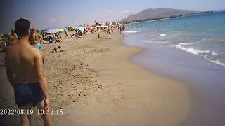 BEACH WALK at VERA PLAYA SPAIN part 14 of 14 [upl. by Neeloj]