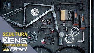 Build My Custom SCULTURA With SRAM RED AXS E1 [upl. by Aliet185]