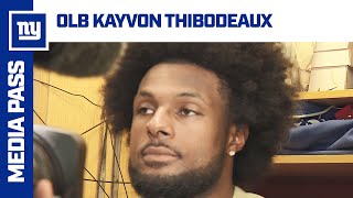 Kayvon Thibodeaux Lets keep playing  New York Giants [upl. by Akcirederf878]