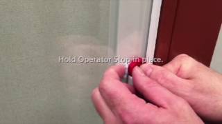 Zabitat Enclosed Blinds Operator Lock 020416 [upl. by Dragelin206]