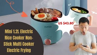 SUPOR Lovely Mini 12L Electric Rice Cooker NonStick Multi Cooker Electric Frying Pot [upl. by Einnej860]