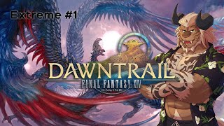 FFXIV Valigarmanda DawnTrail Extreme 1 DRK POV [upl. by Adena933]