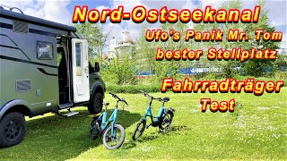 Bester EBike Fahrradträger fürs Wohnmobil 🚴 VollzeitCamper im Sprinter 4x4 🔥 14 € Stellplatz NOK [upl. by Ylreveb]