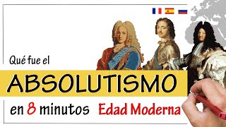 El ABSOLUTISMO  Resumen  Las Monarquías Absolutas entre los Siglos XVI y XVIII [upl. by Haleigh]