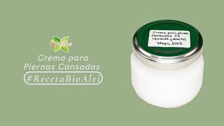 Crema para piernas cansadas [upl. by Ardnuassac]