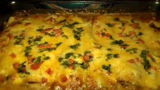 How To Make REAL Mexican Enchiladas Homemade Chicken Enchilada Recipe [upl. by Merrily664]