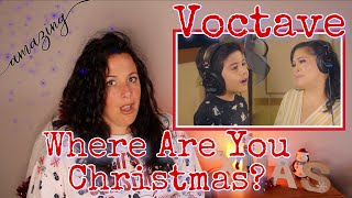 Reacting to Voctave  Where Are You Christmas  🎄 REACTION [upl. by Delmer]