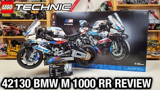 Das beste LEGO Motorrad 🏍  LEGO Technic 42130 BMW M 1000 RR Review [upl. by Anyela]