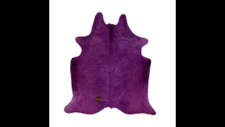 Cowhide rug Kuhfell peau de vache 1019 [upl. by Rigby]